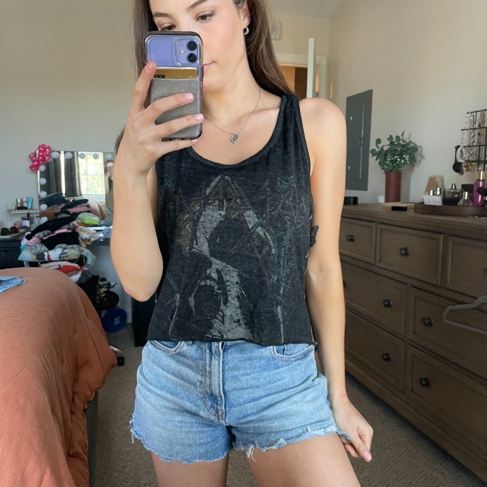 Graphic tank top